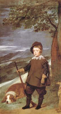 Diego Velazquez Portrait du Prince Baltasar Carlos en costume de chasse (df02) china oil painting image